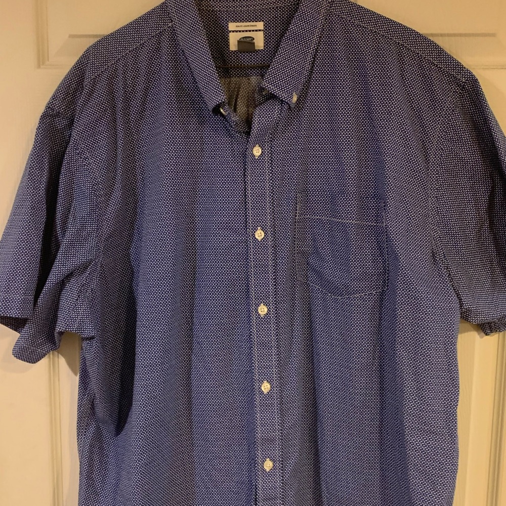Old navy mens XXL short sleeve button down